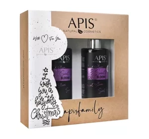 Apis Sweet Bloom zestaw kosmetyków do pielęgnacji ciała żel pod prysznic 300 ml + nawilżający krem do rąk 300 ml