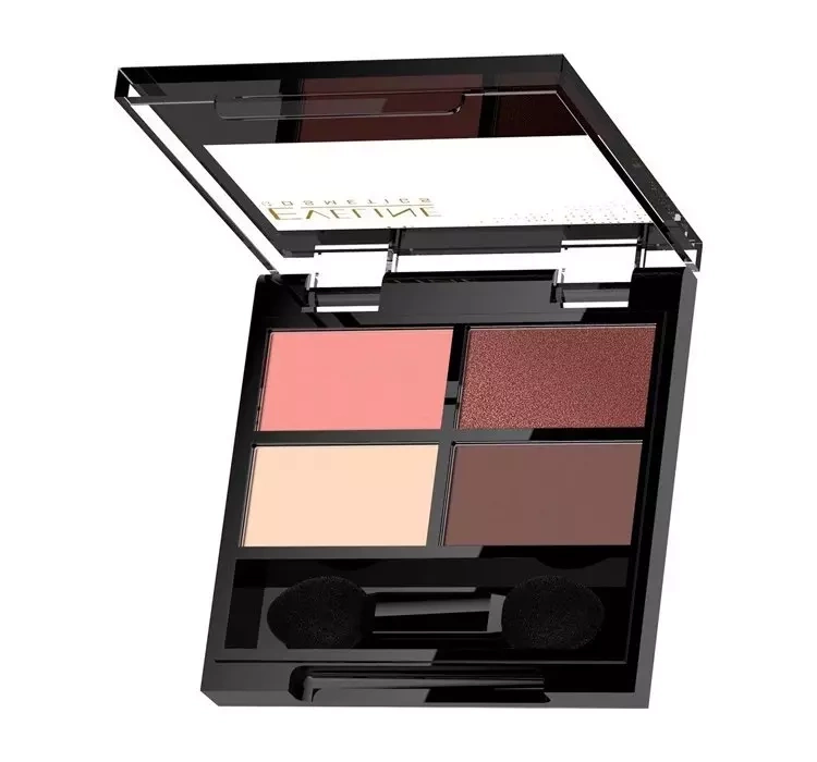 Eveline Quattro Eyeshadow paleta 4 cieni do powiek 06 3,2g