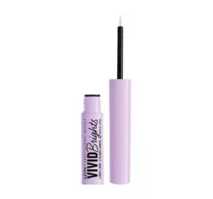 NYX Professional Makeup Vivid Brights eyeliner w płynie 07 Lilac Link 2 ml