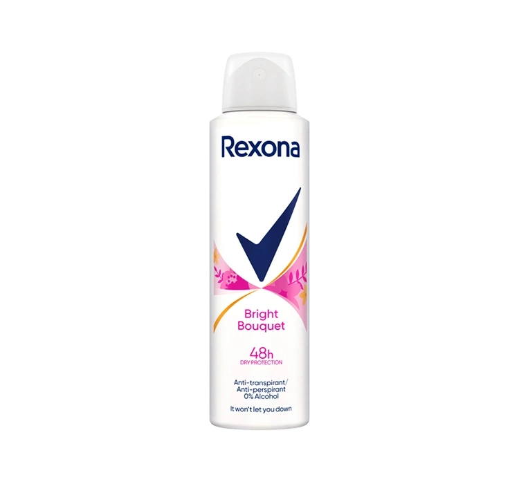 rexona sexy bouquet antyperspirant w sprayu 150 ml    