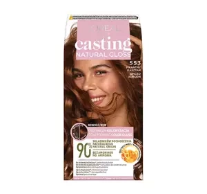 L'Oréal Paris Casting Natural Gloss farba do włosów 553 Pikantny kasztan