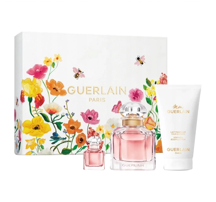 guerlain mon guerlain woda perfumowana 50 ml   zestaw  