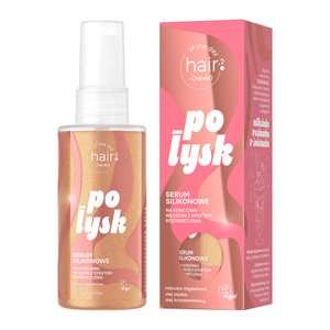 OnlyBio Hair Of The Day Połysk serum silikonowe na końcówki włosów z efektem rozświetlenia i zapachem truskawkowego milkshake 70 ml