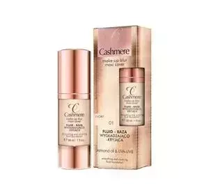 Dax Cosmetics Cashmere podkład fluid baza wygładzająco kryjąca 01 30 ml