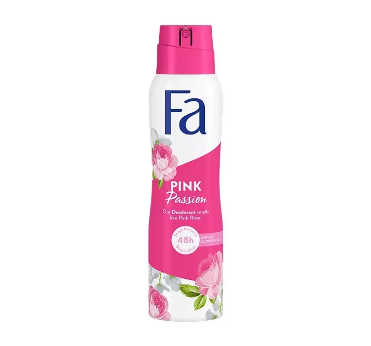 fa pink passion pink rose dezodorant w sprayu 150 ml     
