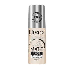 Lirene City Matt fluid matująco-wygładzający 203 Jasny 30 ml