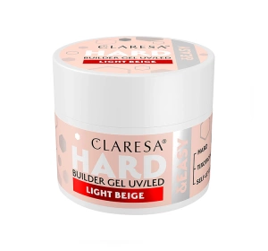 Claresa Hard & Easy żel budujący Light Beige 45 g