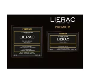 Lierac Premium zestaw jedwabisty krem przeciwzmarszczkowy 50 ml + refill kremu 50 ml