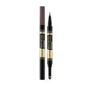 EVELINE BROW ART DUO WEGAŃSKI PRECYZYJNY PISAK I PUDER DO BRWI 03 DARK 1,2G