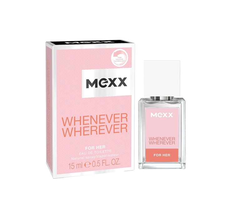 mexx whenever wherever for her woda toaletowa 15 ml     