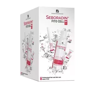 Seboradin Fitocell zestaw do włosów szampon 200 ml + serum 90 g + aktywator do brwi i rzęs 6 ml