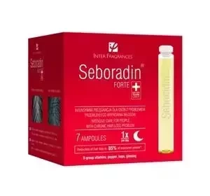 Seboradin Forte kuracja przeciw wypadaniu włosów w ampułkach 7 x 5,5 ml