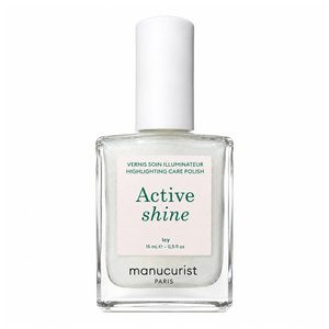 Manucurist Active Shine Icy pielęgnujący lakier do paznokci 15 ml