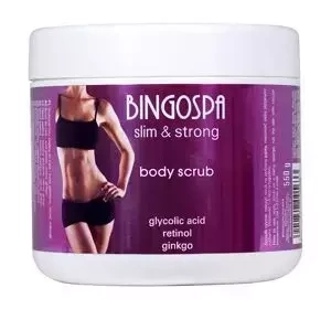 BINGOSPA scrub do ciała z Kwasem Glikolowym 550 g
