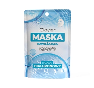 Clavier Wygładzenie & Nawilżenie nawilżająca maska w płachcie z kwasem hialuronowym 25 ml