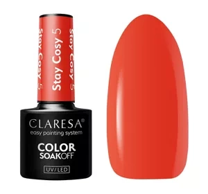 Claresa hybrydowy lakier do paznokci Stay Cosy 5 5 g