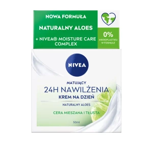 NIVEA 24h Nawilżenia matujący krem do twarzy 50 ml