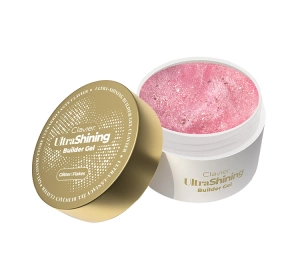 Clavier UltraShining Builder Gel, Glitter & Flakes ultra-lśniący żel budujący do paznokci 02 Principessa 30 g