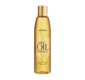 MONTIBELLO GOLD OIL ESSENCE SZAMPON DO WŁOSÓW BURSZTYNOWO-ARGANOWY 250ML