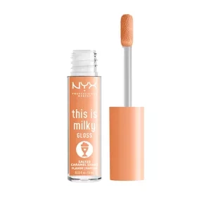 NYX Professional Makeup This Is Milky błyszczyk do ust 18 Salted Caramel Shake 4 ml