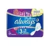 Always Platinum podpaski higieniczne ze skrzydełkami 3 Night 6 sztuk