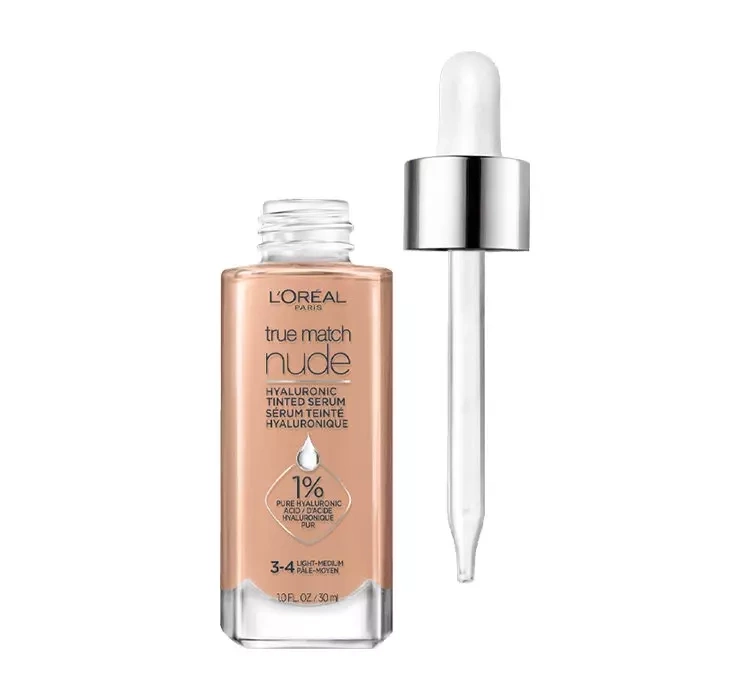 L’ORÉAL TRUE MATCH NUDE SERUM KOLORYZUJĄCE 3-4 LIGHT MEDIUM 30ML