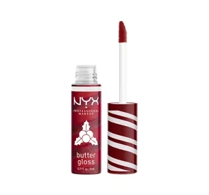 NYX Professional Makeup Butter Gloss Swirl błyszczyk do ust 01 Peppermint Swirl 8 ml