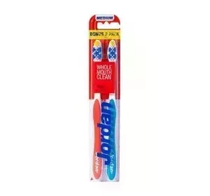 Jordan Total Clean 2-Pack szczoteczki do zębów Medium
