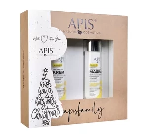 Apis Ceramide Power zestaw kosmetyków do pielęgnacji twarzy krem na dzień 50 ml + maska na noc 50 ml