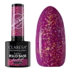 Claresa Rainbow Jello Base baza hybrydowa do paznokci Amethyst 5 g