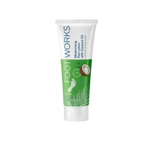 Avon FootWorks nawilżający balsam do stóp Kokos&Limonka 75 ml