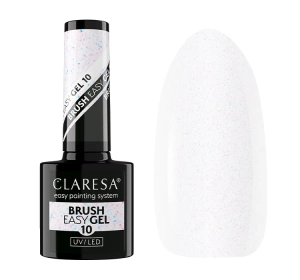 Claresa Brush Easy Gel budujący żel do paznokci w butelce 10 5 g