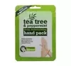 Xpel Tea Tree & Peppermint zabieg w formie rękawiczek 30ml