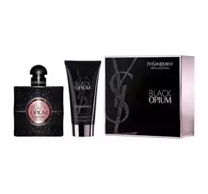 Yves Saint Laurent Black Opium woda perfumowana spray 50 ml + balsam do ciała 50 ml