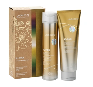 Joico K-Pak zestaw do pielęgnacji włosów zniszczonych szampon 300 ml + odżywka 250 ml