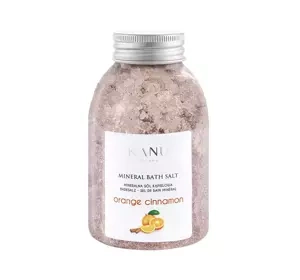 Kanu Nature mineralna sól do kąpieli Pomarańcza z cynamonem 350 g