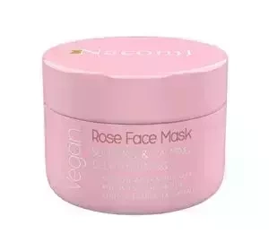 Nacomi Rose Face Mask maska różana łagodząco uspokajająca 50 ml