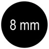 Ibra Sztuczne Rzęsy Naturals kępki C0,07 8mm