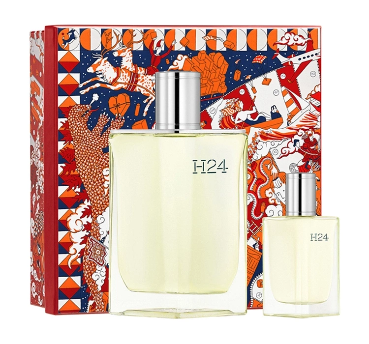 hermes h24 woda toaletowa 100 ml  tester zestaw 