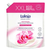 Luksja Creamy Creamy & Soft mydło w płynie refill Róża i Proteiny Mleka 1500 ml