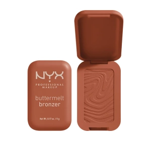 NYX Professional Makeup Buttermelt bronzer do twarzy w kompakcie 3.5 Butta'd Down 5 g