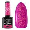 Claresa Rainbow Jello Base baza hybrydowa do paznokci Pink 5 g