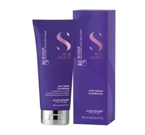 Alfaparf Milano Semi Di Lino Blonde odżywka do włosów blond i siwych 200 ml