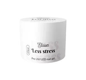 Elisium Less Stress żel budujący do paznokci Clear 40ml