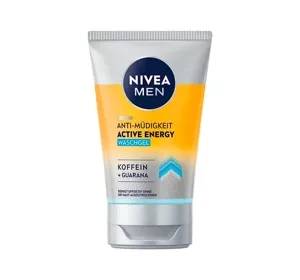 NIVEA MEN Active Energy żel do mycia twarzy 100 ml