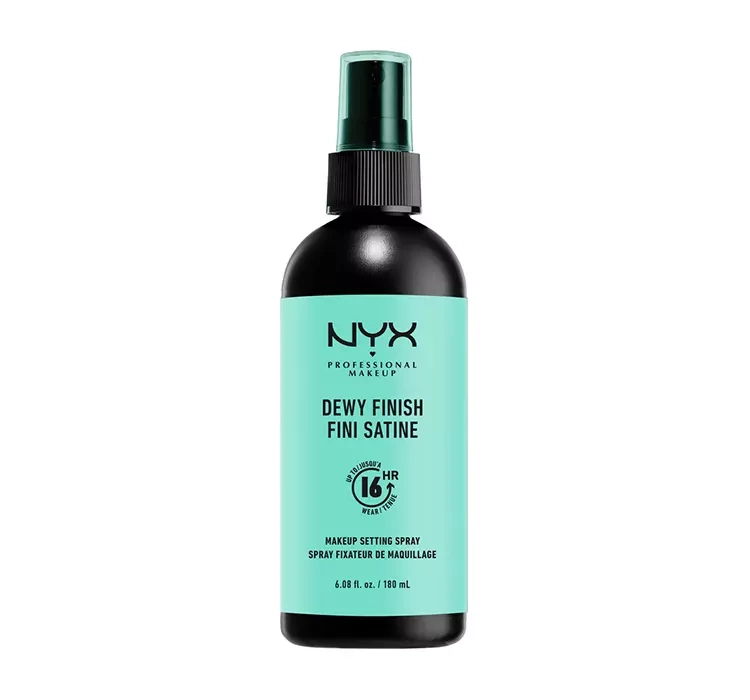 NYX Professional Makeup Dewy Finish spray utrwalający makijaż 180ml