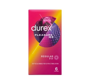 Durex Pleasure Me Regular Fit prezerwatywy 6 sztuk