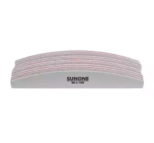 Sunone pilnik do paznokci łódka 80/100 10 sztuk