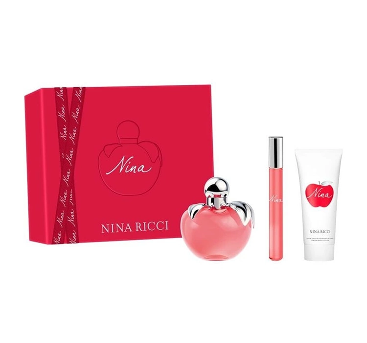 nina ricci nina woda toaletowa 80 ml   zestaw 