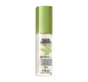 Bell Hypoallergenic Nude&Moist Make-Up fluid nawilżająco-odżywczy 01 Light Beige 30 g
